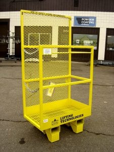 Custom Forklift Man Basket - Lifting Technologies