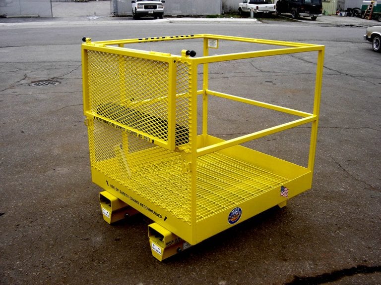 Custom Forklift Man Basket - Lifting Technologies