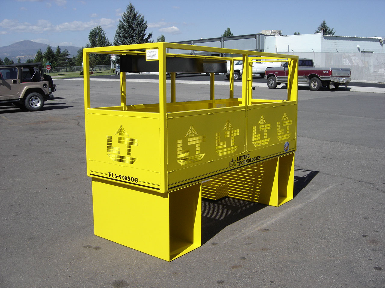 Custom Forklift platform