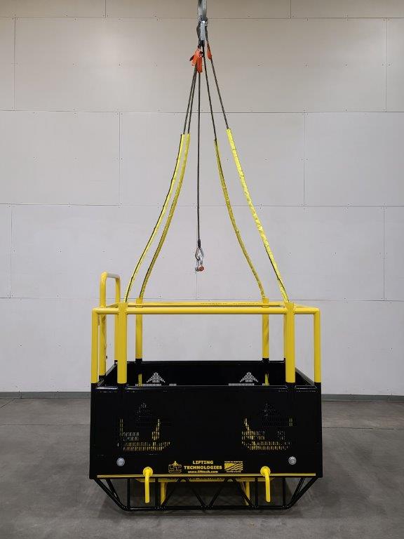 Premier Crane Man Basket from the front view