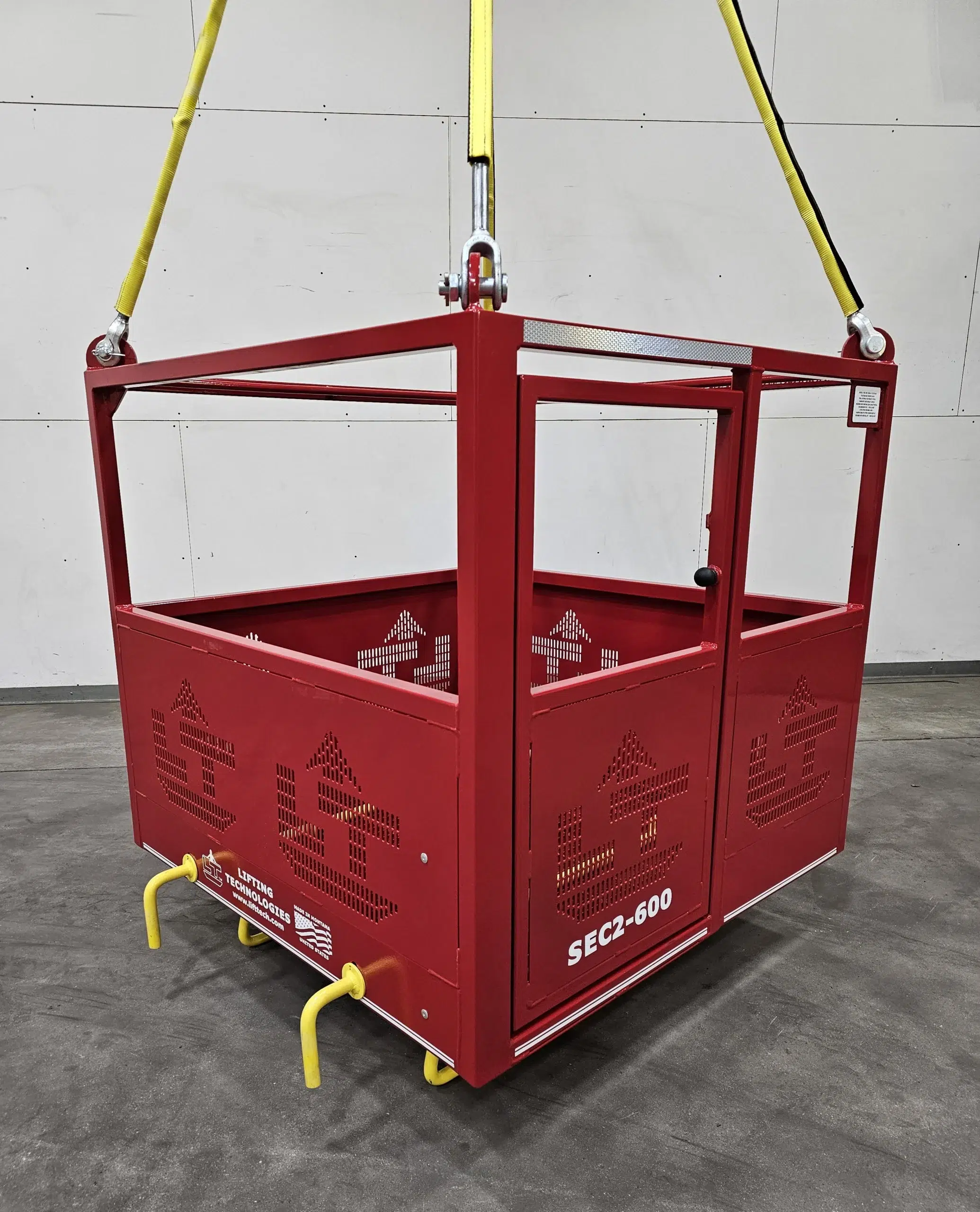 SEC2-600 Square Professional Crane Man Basket | Professional Model