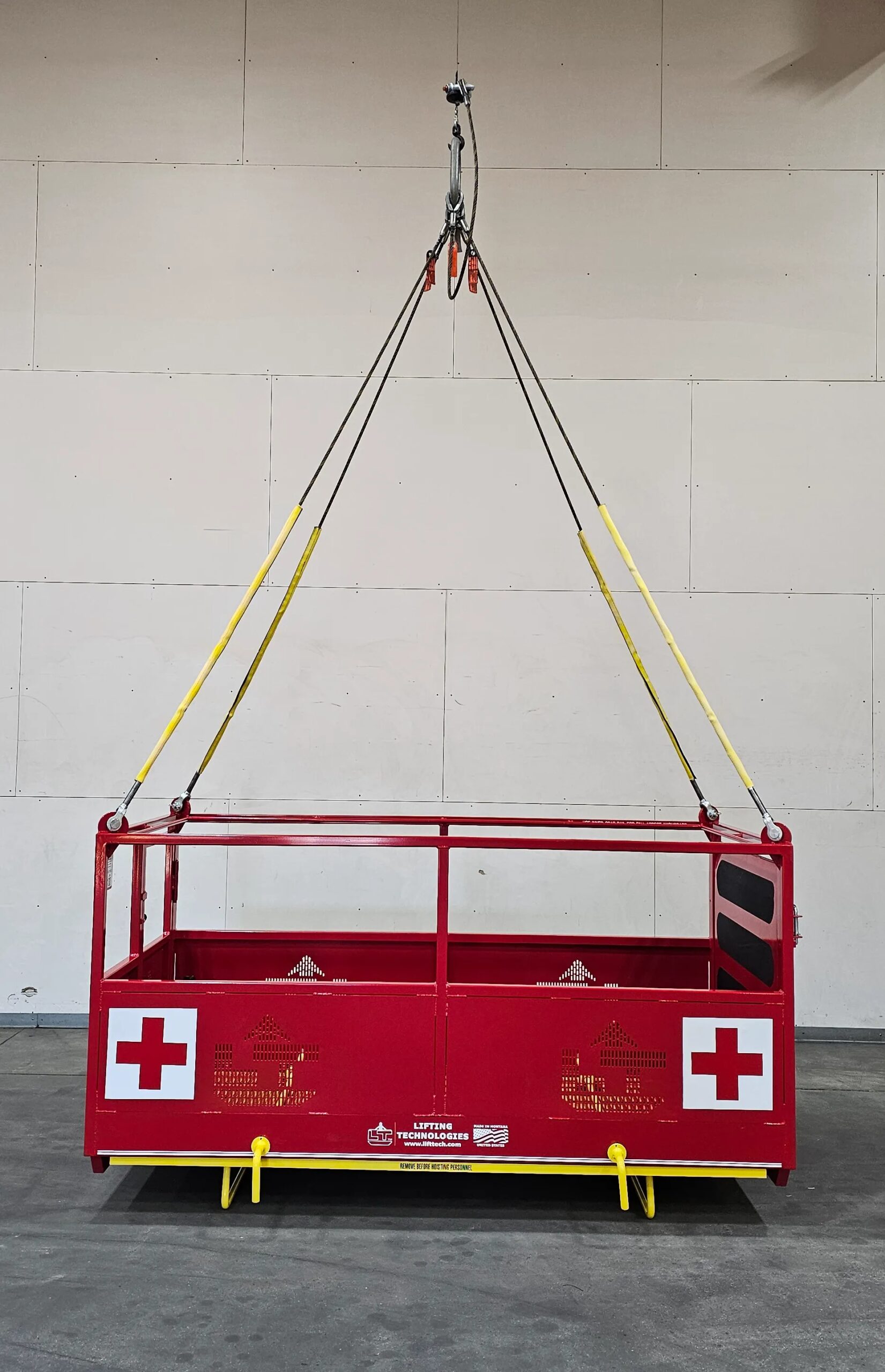 ERB3-900 Professional 3-Person Rescue Man Basket | Lifting Technologies