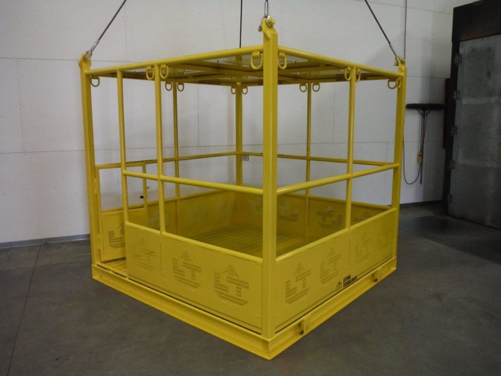 Custom 5 Person Man Basket - Lifting Technologies