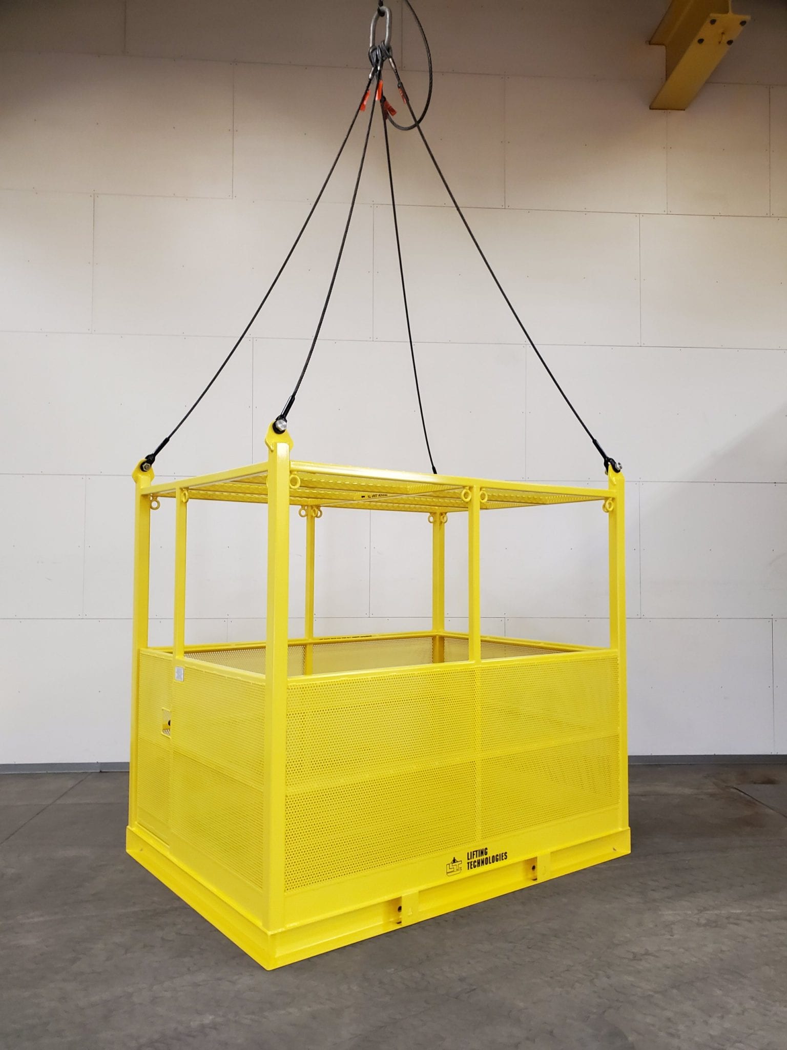 Custom 12 Person Man Basket Crane Suspended - Lifting Technologies