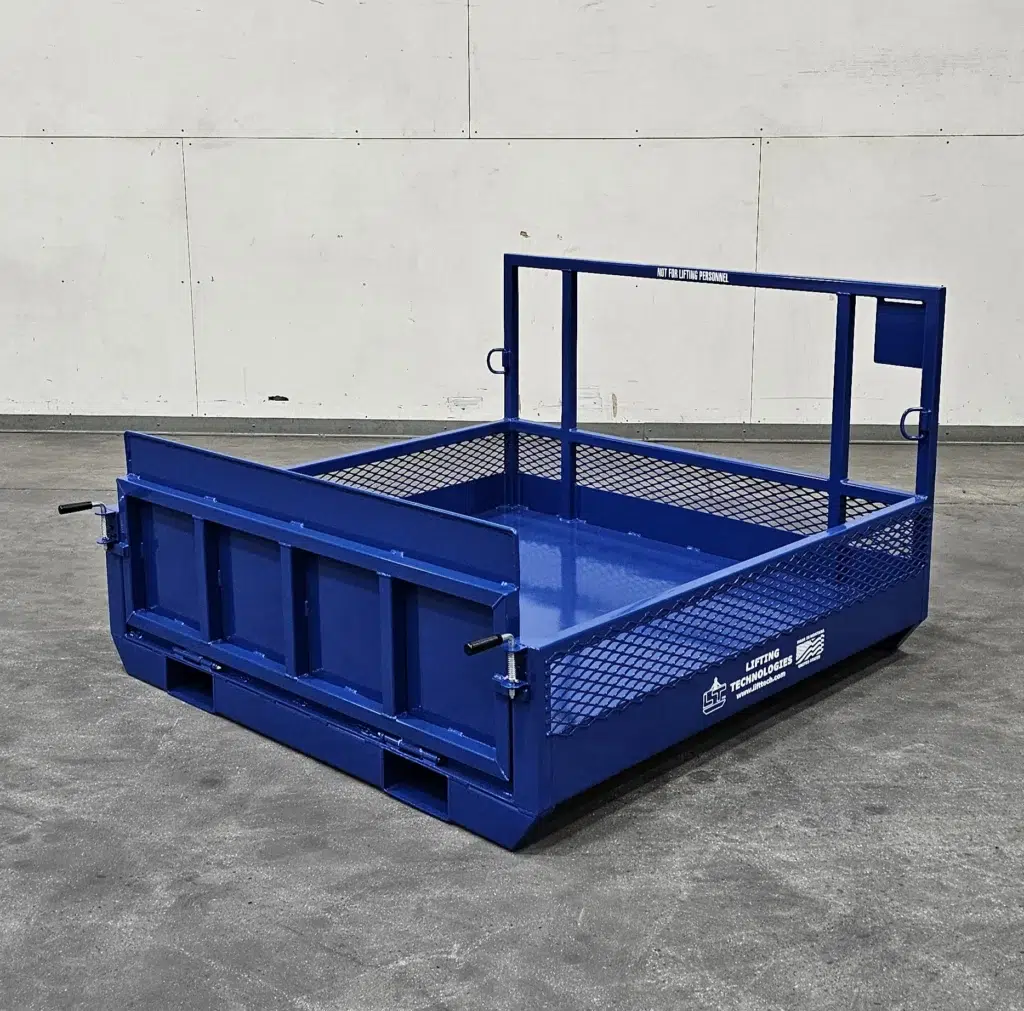 Material Platform designed for orklift hoisting of four 55 gallon drums MB-2000FL 082503M