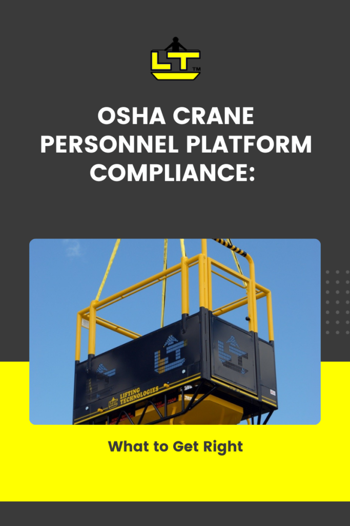 OSHA crane man basket violations