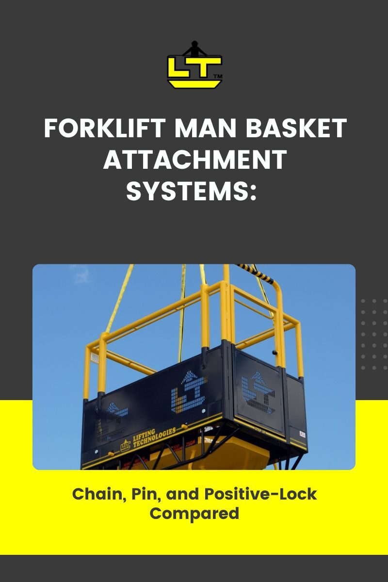 forklift man basket attachment